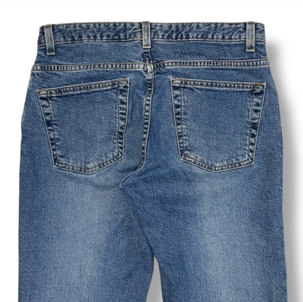 GAP Mid Rise Stretch Bootcut Jeans Medium Wash 6 Regular VINTAGE